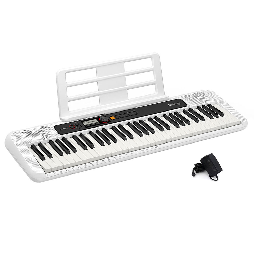 Teclado Casio CT-S200WE Casiotone Blanco 61 Teclas 5 Octavas