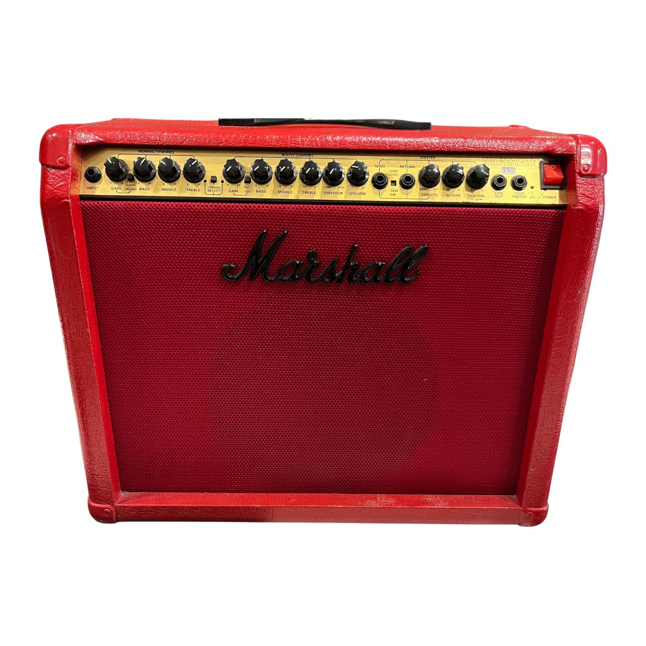 Amplificador De Guitarra Marshall Valvestate 8080 80w custom red(Usado)